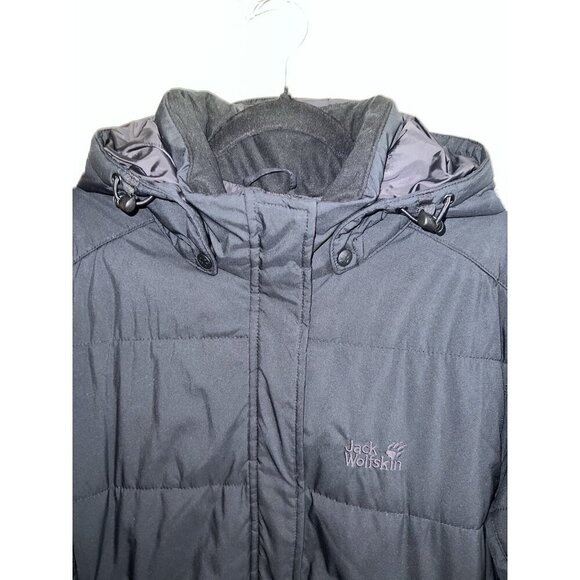 JACK WOLFSKIN Women Quilted Jacket SInsulated Hooded STORMLOCK MICROGUARD Sz XXL - Picture 16 of 16
